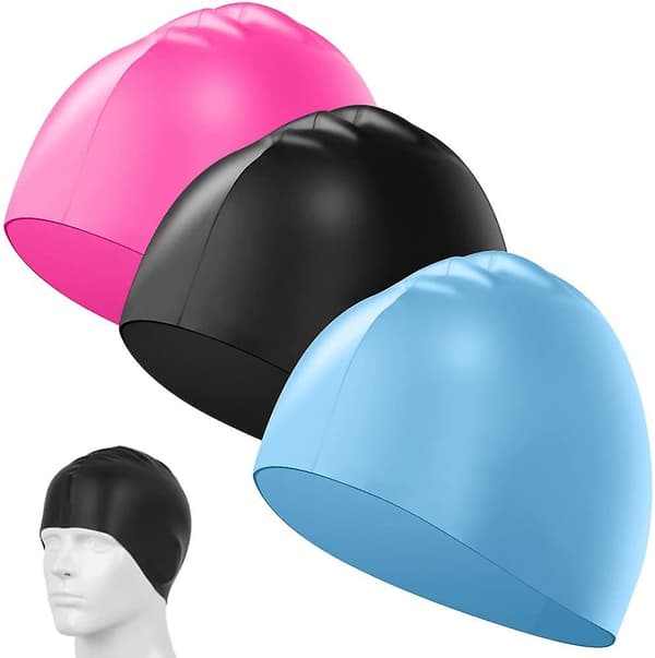 3 delar silikonbadmössor, unisex, vattentät, slitstark