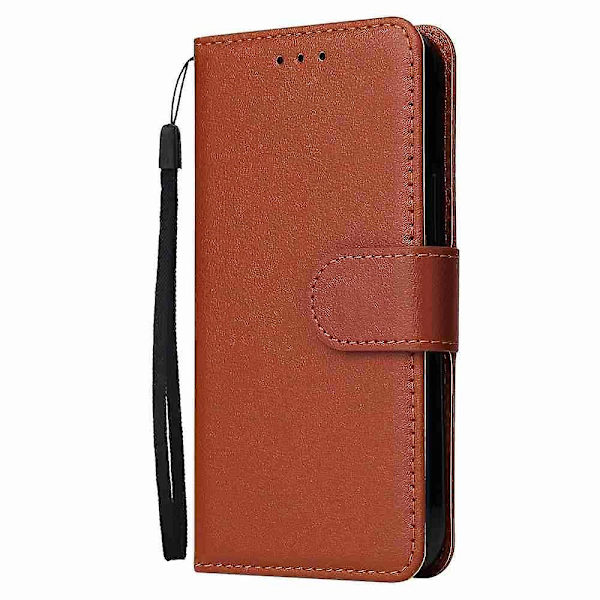Phone case till iPhone 15 Plus Brown