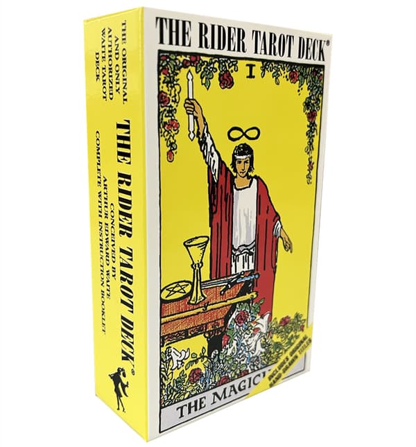 12*7 Ryttaren Tarotkort divinerande kort