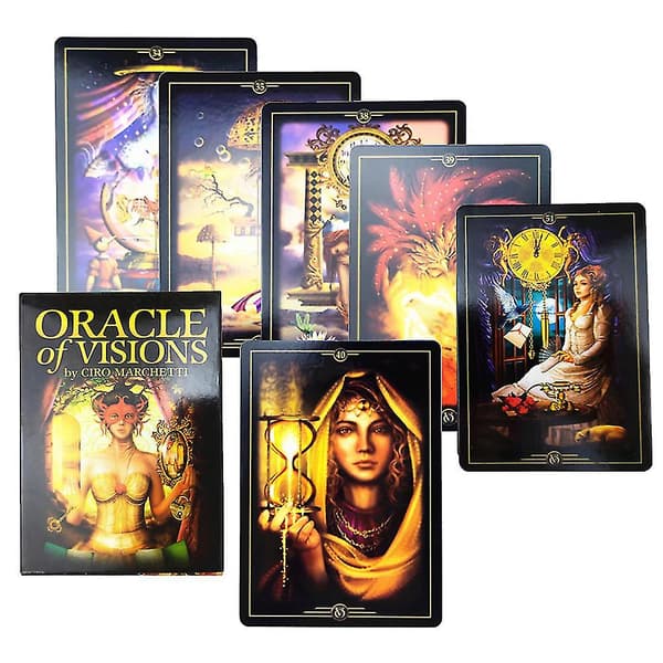 Blå 44st/ set Tarotkort Spådomsspel null none