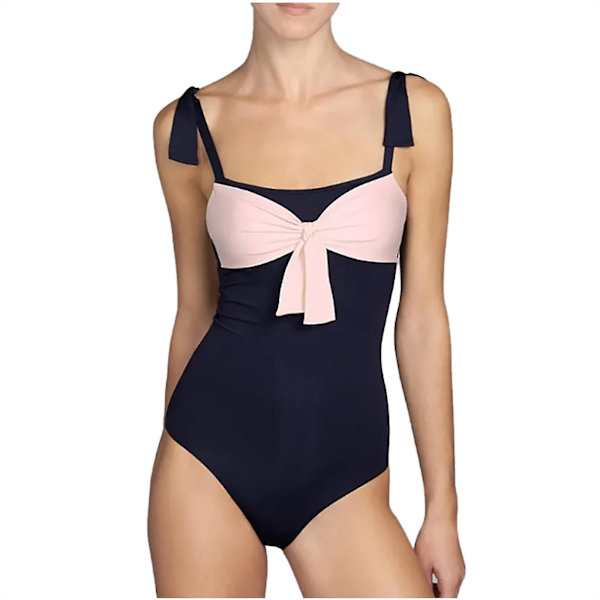 Baddräkt Kvinnor Baddräkter med hög midja För Kvinnor Sexiga Kvinnor Print Splitsning Badkläder Baddräkt i ett stycke Strandkläder Baddräkter Black M