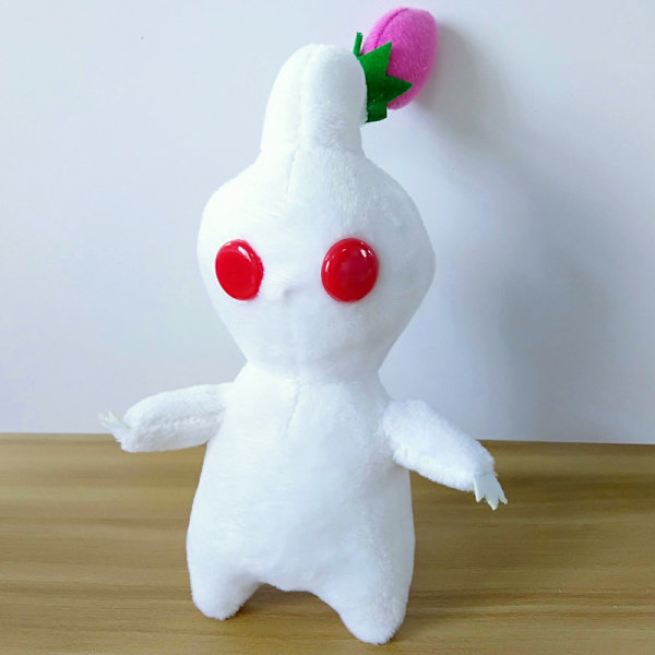 Nintendo spel PIKMIN Olima docka Vit blomma knopp