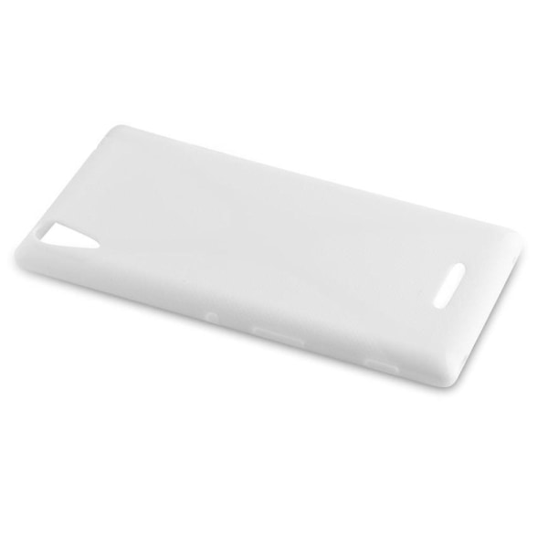 Sony Xperia T3 Hülle Handy Cover TPU- case - X-Line Design MAGNESIUM white Xperia T3