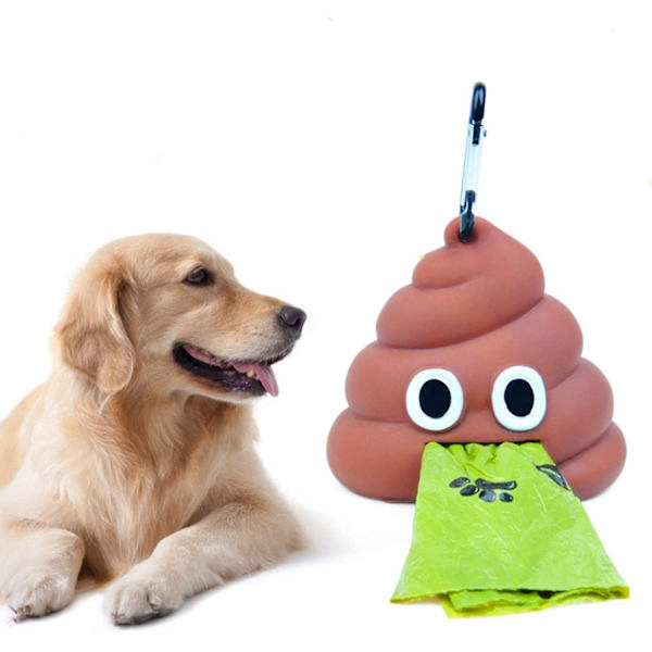 Bajspåse Dispenser Hund Bajspåshållare för hundavfallspåsar_happyshop null none