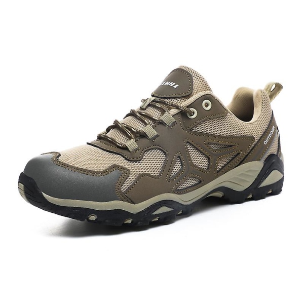 Dam vandringsskor Low-Top sneakers för utomhusvandring 3D231 Brown 39