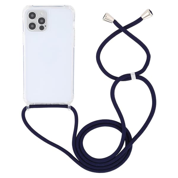Akrylairbag Stötsäkert case för iPhone 15 Pro Dark blue