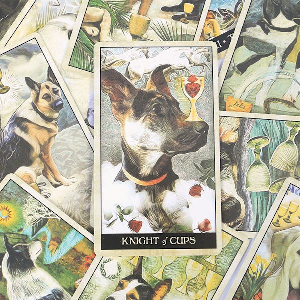 visa gud Oracle Tarot Card