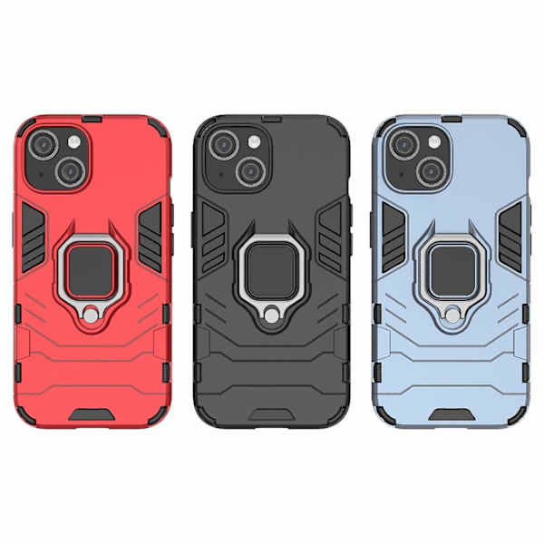 Stötsäker PC + TPU för iPhone 15 Dark blue