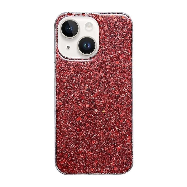 Glitter Bead Phone case för iPhone 15 Red none