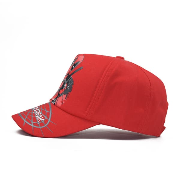 Spiderman runt basebollkeps spetsig hatt hip style 8
