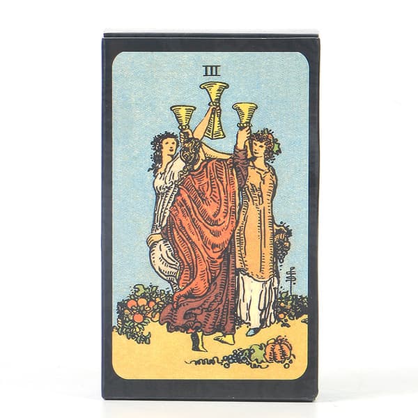 Utskrift utan gränser Smith-Waite Tarot divinerande kort