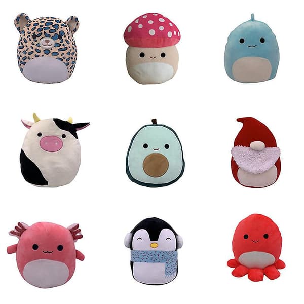 20 cm Squishmallow Plysch Doll Kudde - Rabbit Grey
