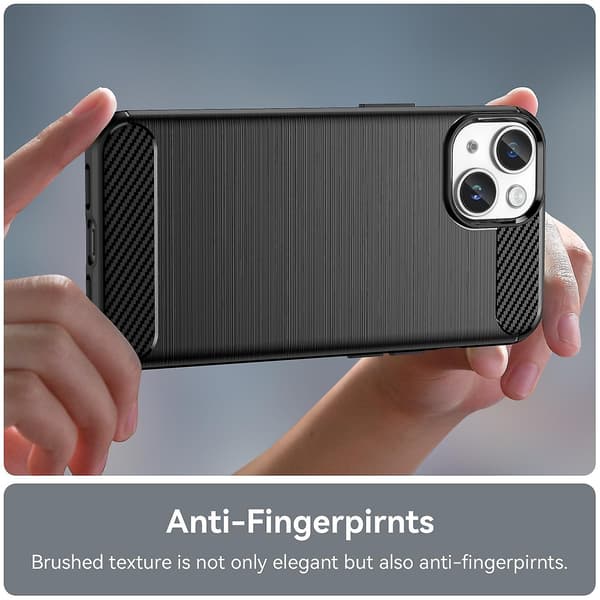 TPU phone case för iPhone 15 Black