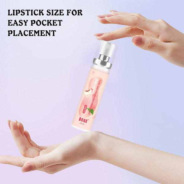 Frukt Munspray Bad Spray Andedräkt Fräscha Munspray Oral Care For Breath Freshening Citron 20ml Pink