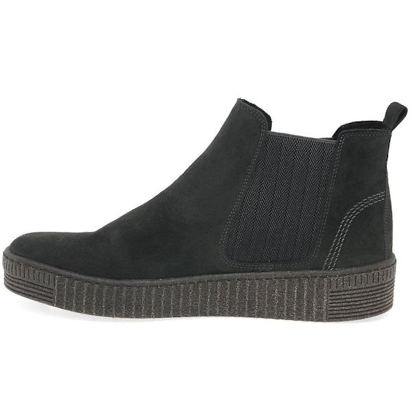 Gabor Lourdes Chelsea stövlar dam Ocean Suede Uk 8