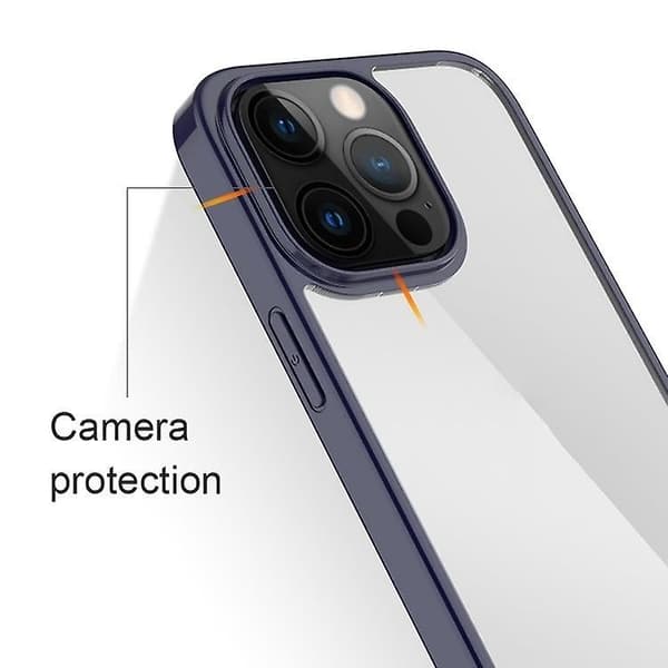 Phone case för galvanisering till iPhone 15 Pro Blue