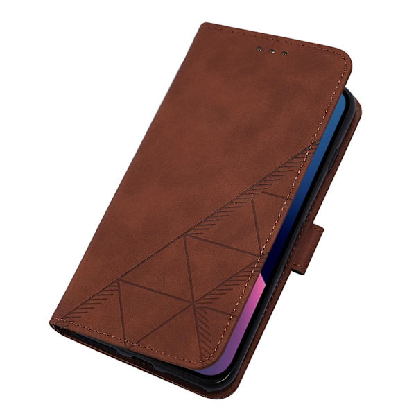 PU phone case för iPhone 15 Plus Brown