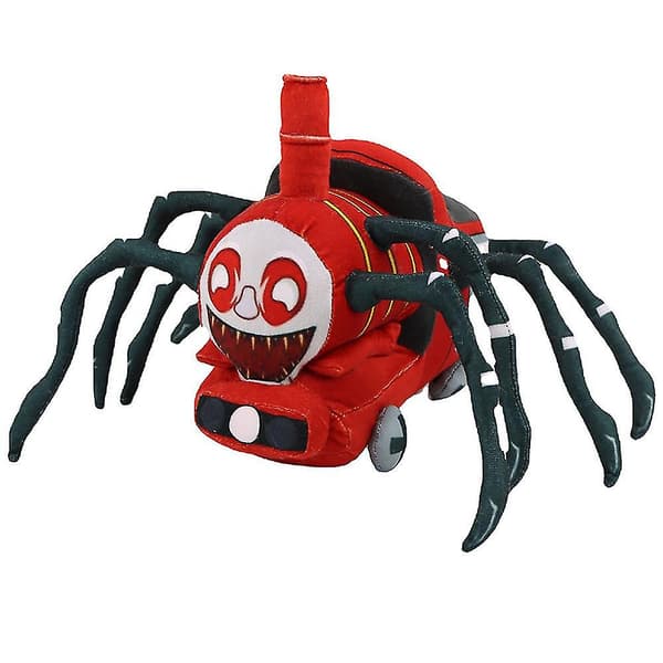 Choo Choo Charles Plyschleksak Spider Train Stoppad docka Barnpresenter Heminredning null none