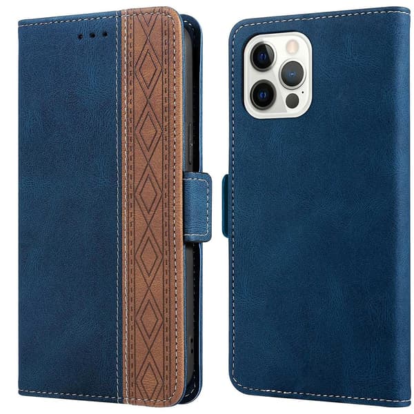 RFID- phone case för iPhone 15 Pro Blue