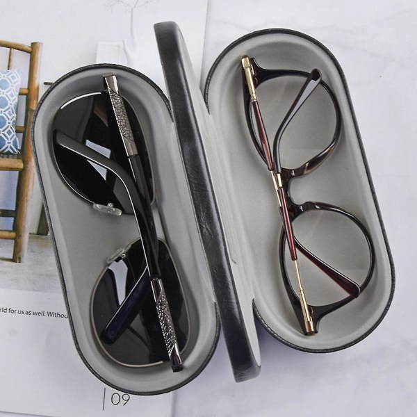 Dubbellagers case Portabelt case Case Black W ith mirror 1