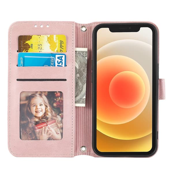 Präglat case till Iphone 15 Pink
