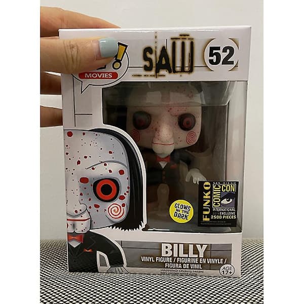 Actionfigur POP! Movie Saw - Billy the Puppet #52 Glow in dark null none