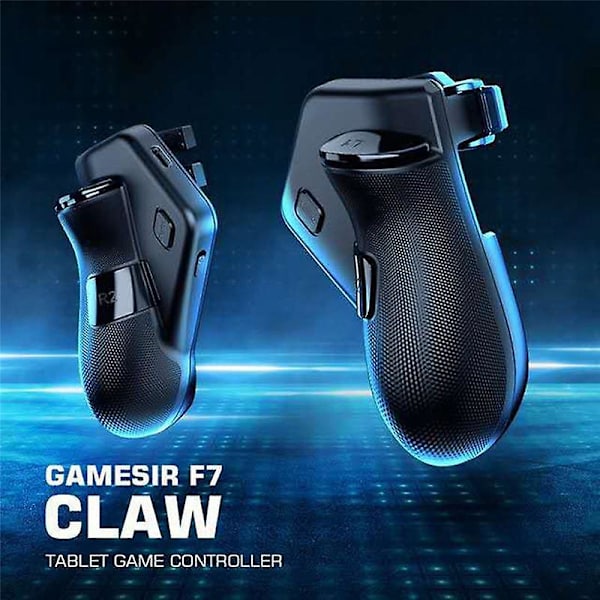 F7 Claw Tablet Controller Joystick för Ipad / Android-surfplattor Plug And Play Gamepad för Pubg Mobile Black none