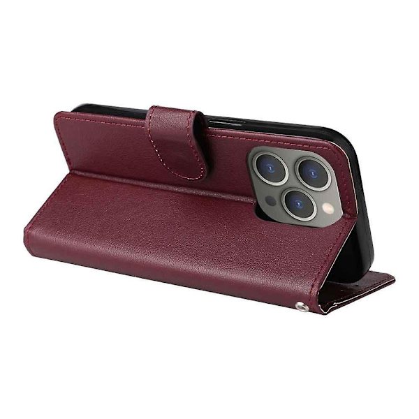 Phone case till iPhone 15 Pro Dark red