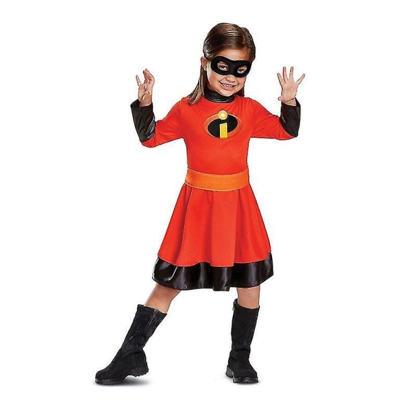 Qian Baby Vuxna Pojkar Flickor Jack Cosplay Kostym Halloween Kläder Familj Plagg Mr. Incredible 2 Jumpsuit Costume Toddllers Boys M