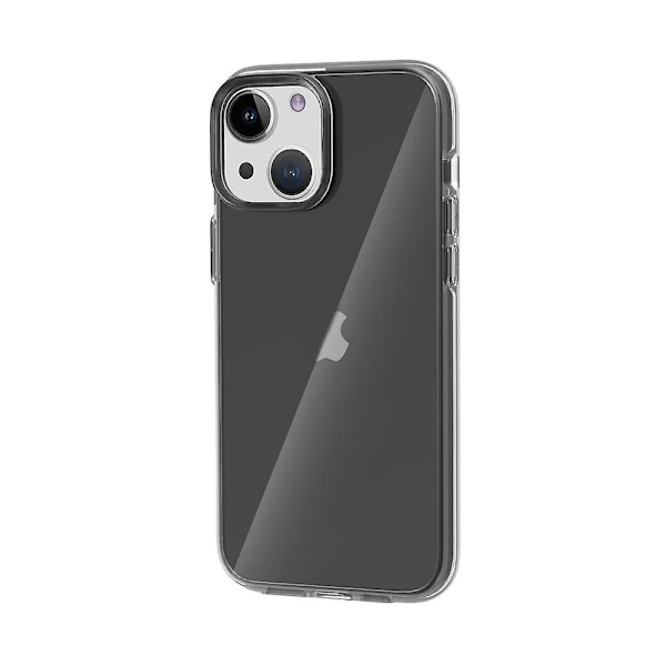 Transparent phone case för iPhone 15 Grey