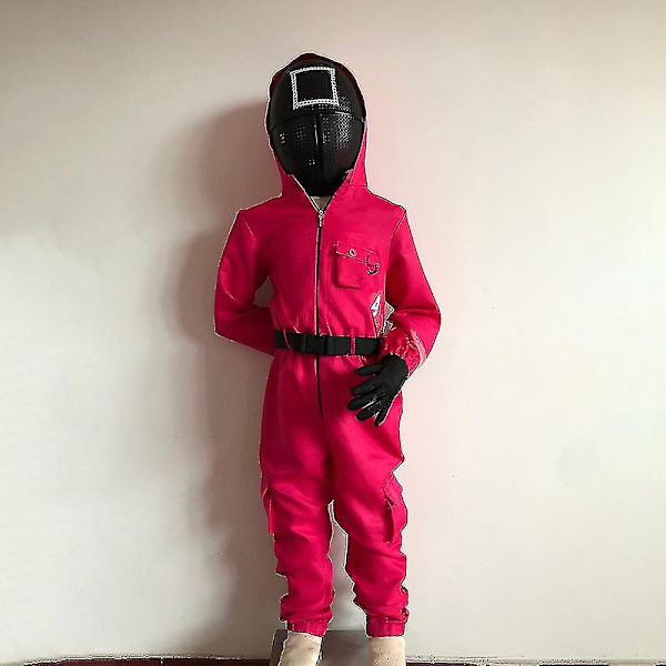 Barn Squid Game Kostym Cosplay Jumpsuit