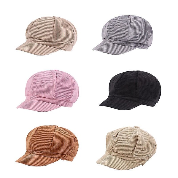 Dam Dam Vinter Manchester Baker Boy Newsboy Cap Gatsby Cabby Driving Hats Black
