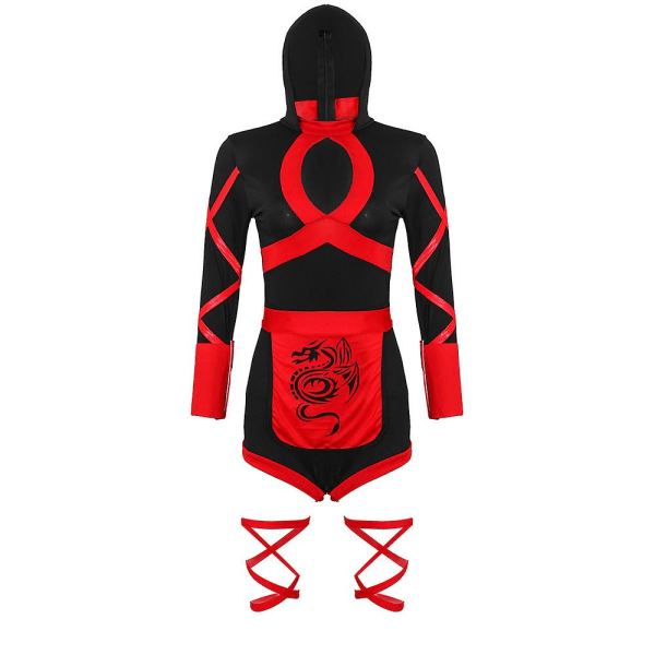 Anime Cosplay Kostym Kvinnor Jumpsuit Party Fancy Dress Kostymer XL