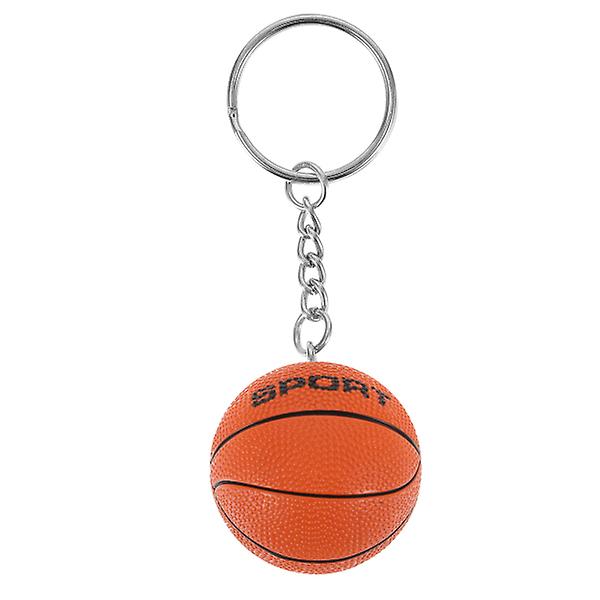 Basket Nyckelring Kreativ nyckelringar Väska Hängande prydnad Ball Game Fan Souvenir (basket, Grain Surface)