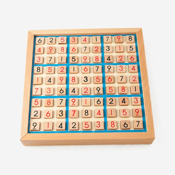 Interaktiv schack Sudoku spelplan Omedelbar minnesträning för förskolebarn Pink