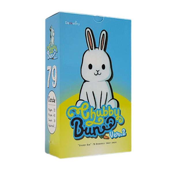 Chubby Rabbit Oracle Tarot Card