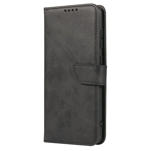 För Huawei Mate 20 Calf Texture Spänne Horizontal Flip Läder Phone case Black
