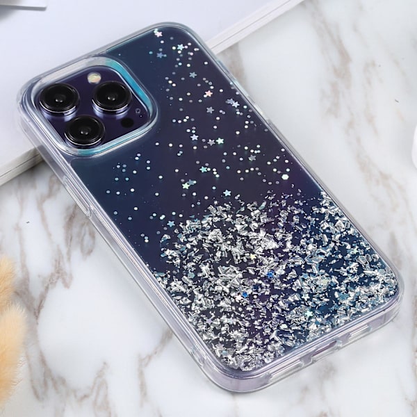 TPU+PC phone case för iPhone 15 Pro Blue
