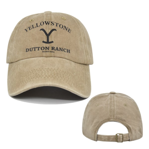 Yellowstone Dutton Ranch Baseball CP879 khaki
