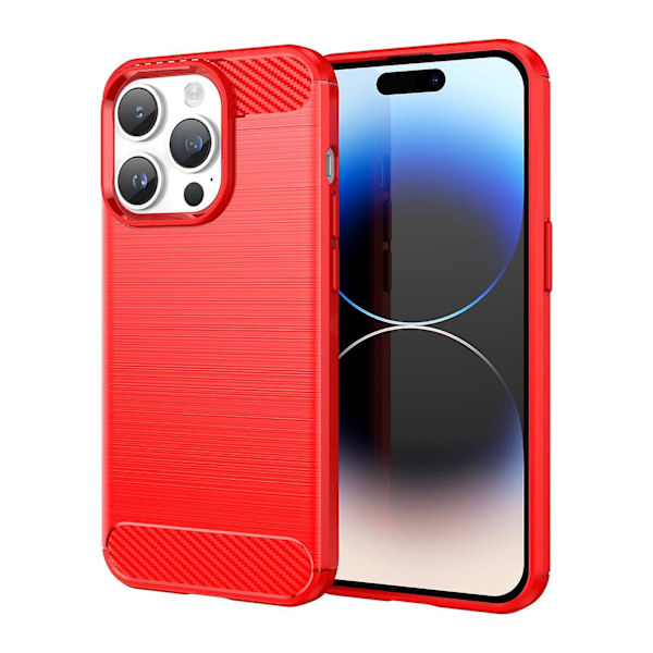 TPU phone case för iPhone 15 Pro Max Red