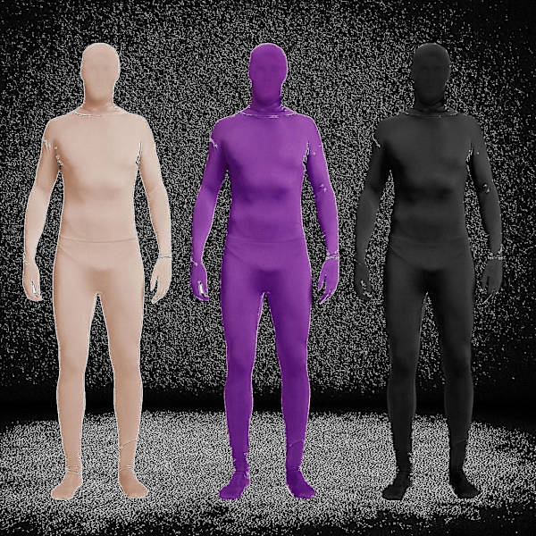 Helkroppsdräkt Unisex Spandex Stretch Vuxen Kostym Zentai Försvinnande Man Body Suit Hk Yellow 170CM