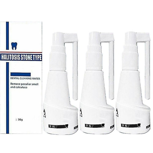 1-3 st Calculus Dissolving Spray Hushålls Calculus Remover For Fighting Tooth 30ml 3pcs