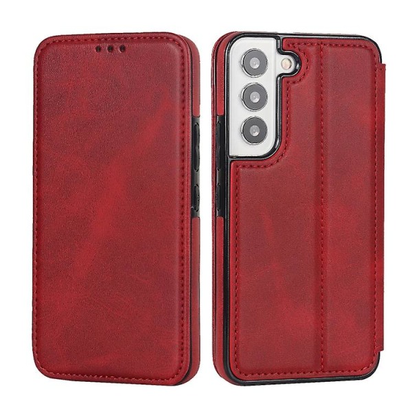 För Samsung Galaxy S22 5g Knight magnetiskt phone case Red