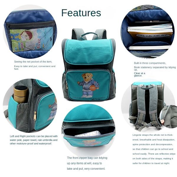 Spaceman 3D Space Werewolf Kill Cartoon Backpack Style 29