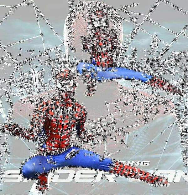 Kostym för barn 7-8Years Iron spiderman