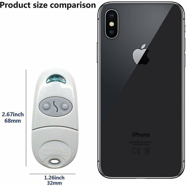 Telecommande D'origine Came Top432na- Frquence De Code Fixe 433,92 Mhz Thsidne null none