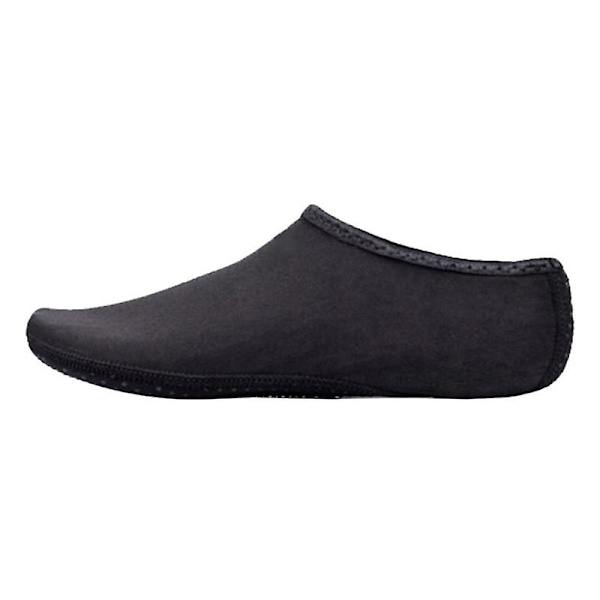 Unisex vattenskor Simning Dykstrumpor Sommar Aqua Beach Sandal Platt Sko Seaside Halkfri Sneaker Strumpor Toffel För män Kvinnor C 38-40 XL Black