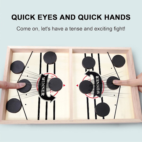 Snabb Sling Puck Game Paced Desktop Winner Pk Spelbräda Familjeleksaker Barn G null none