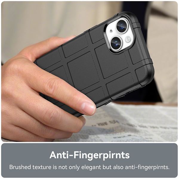 TPU phone case för iPhone 15 Plus Black