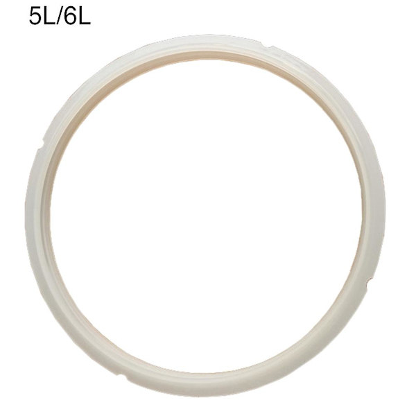 2/2,8/4/5/6l silikongryta tätningsring Byte för elektrisk tryckkokare 5L-6L